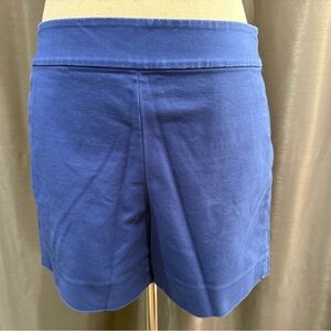 White House Black Market High Waist Royal Blue Shorts